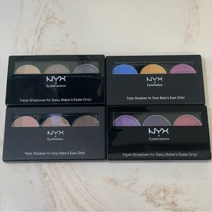 NYX Triple Shadow Palette 4 Piece Set